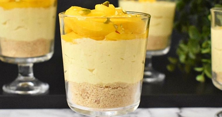 Mango Cheesecake Parfait Mango Cheesecake Parfait