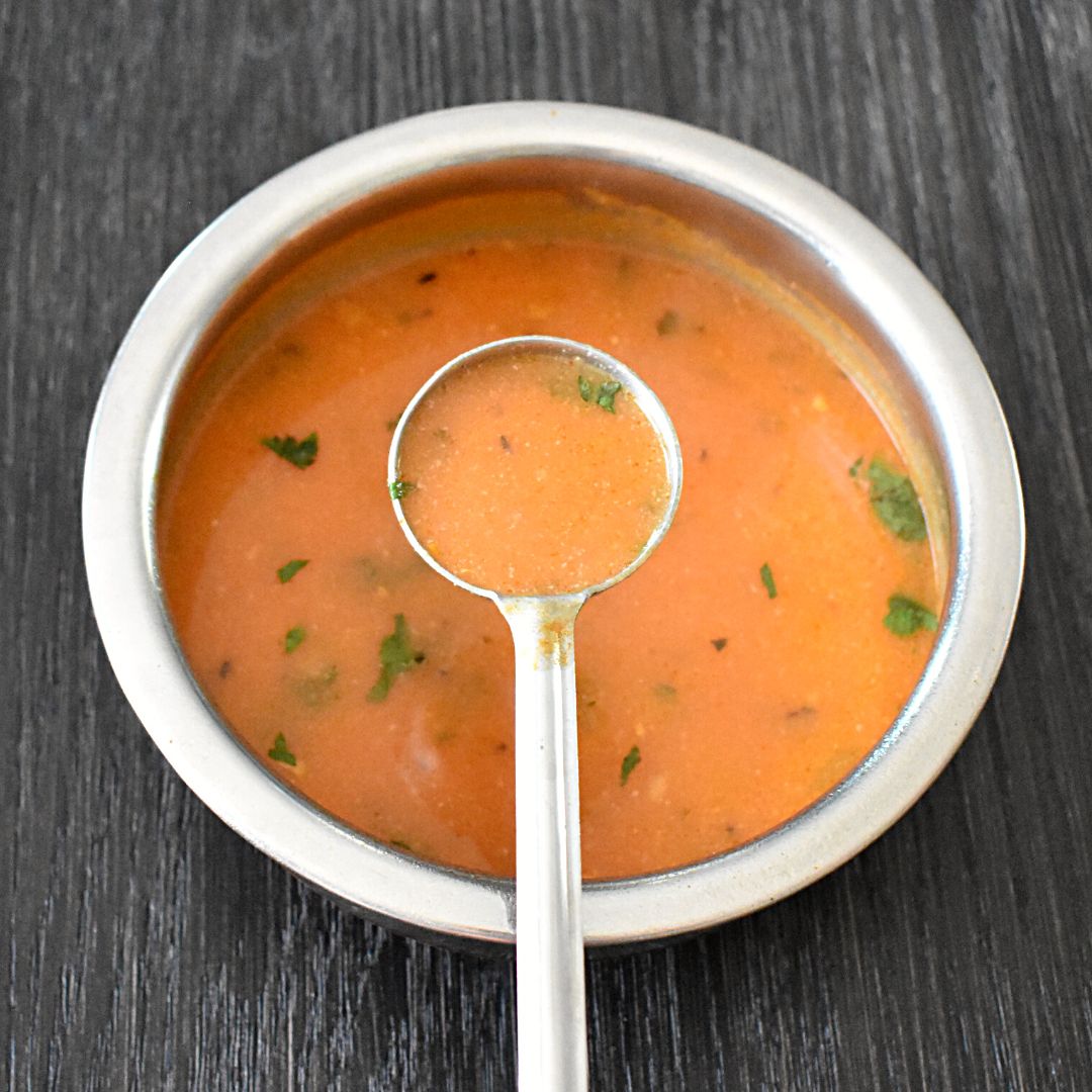 Maharashtrian Tomato Saar Coconut Tomato Soup